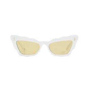 NWT AIRE Gamma Ray Sunglasses White